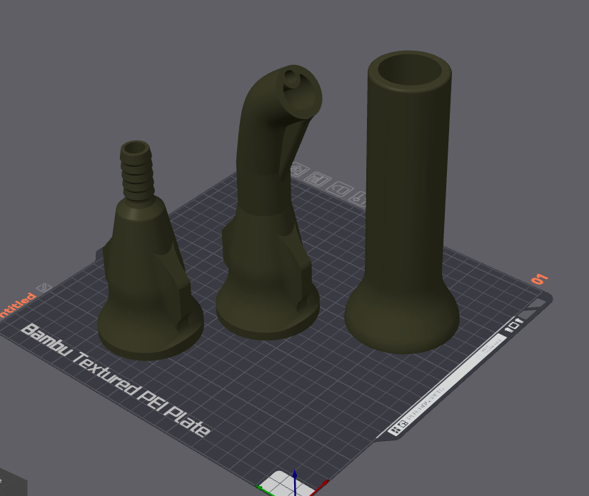 STL - JUST THE PRINT FILE - 5GB Spouts