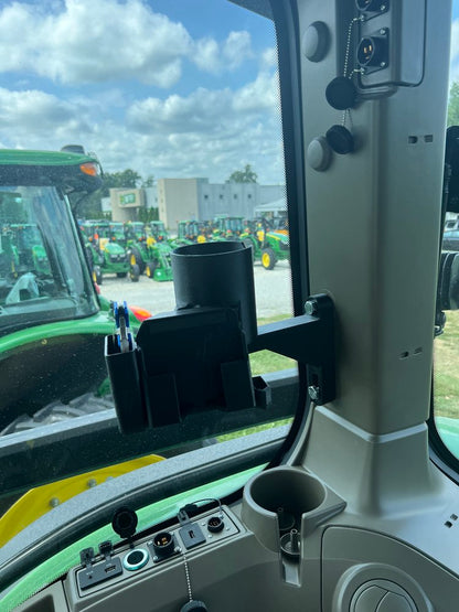 John Deere Corner Post Bracket, 3D-printed by Farm Sip Supreme, side view