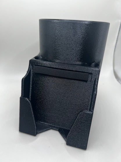 Seeding Sipper. Big Ol Drink Holder for tractors, 3D-printed by Farm Sip Supreme, detail