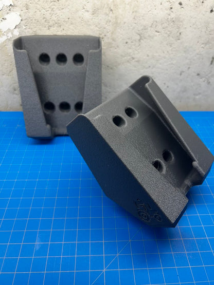 Generic Phone Holder Post Mount for tractors, 3D-printed by Farm Sip Supreme, installed