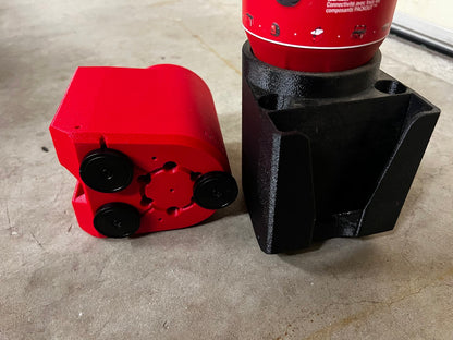 Milwaukee Flatster, Magnetic, 3D-printed by Farm Sip Supreme, with parts