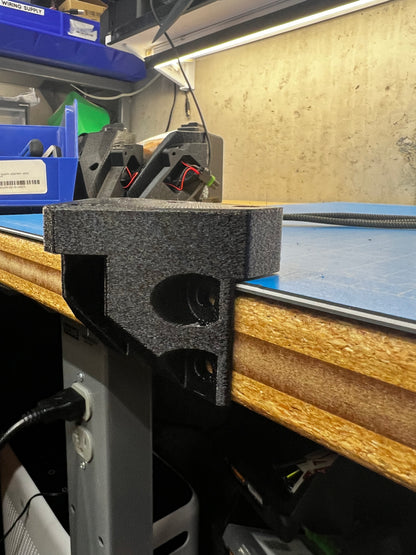 Box Tube or Angle Iron Bracket, 3D-printed by Farm Sip Supreme