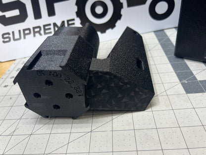SnapSip Bracket John Deere, 45 Angle, 3D-printed by Farm Sip Supreme, installed