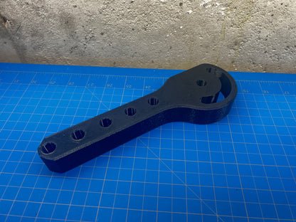 Monitor Bracket Extension for John Deere tractors, 3D-printed by Farm Sip Supreme