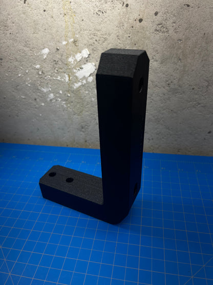 SnapSip Compatible JD Corner Post Bracket, 3D-printed by Farm Sip Supreme, side view