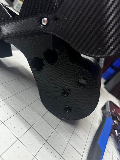 Cuppy Combo with Dip Bracket, 3D-printed by Farm Sip Supreme, side view