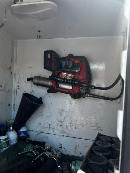 Grease Gun Holster for service trucks, 3D-printed by Farm Sip Supreme