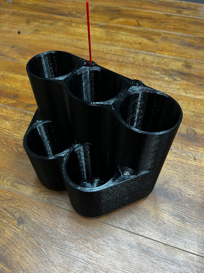 Spray Can Holder for service trucks, 3D-printed by Farm Sip Supreme, installed