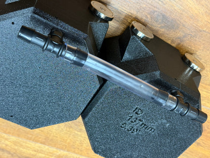 1/4" NPT to 1/2" Barb Fitting Tee for service trucks, 3D-printed by Farm Sip Supreme, installed