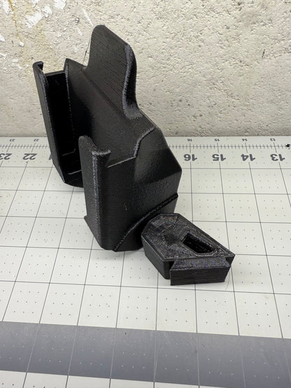 SnapSip Phone Holder, Left, 3D-printed by Farm Sip Supreme