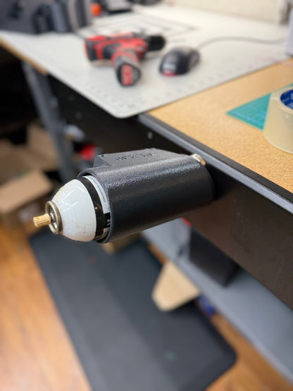 Single Spray Can Magnetic Holder for service trucks, 3D-printed by Farm Sip Supreme, detail