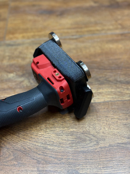 M18 Tool Holder, Normal Pistol Grip Style for service trucks, 3D-printed by Farm Sip Supreme, detail
