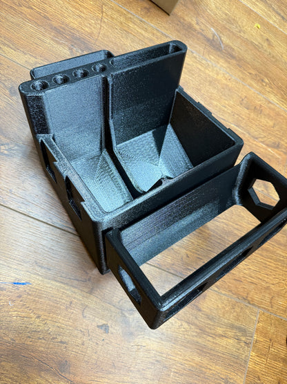 UPS Dvir Organizer, 3D-printed by Farm Sip Supreme, side view
