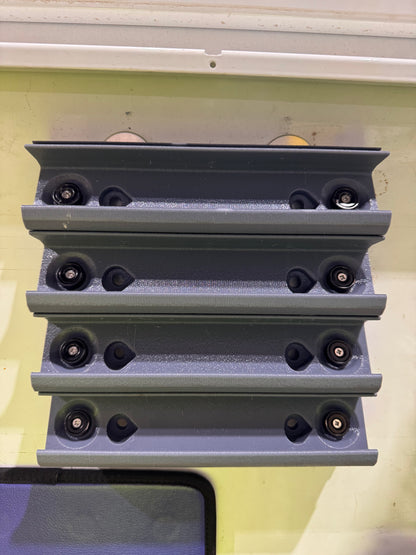 Large Wrench Holders, Magnetic for service trucks, 3D-printed by Farm Sip Supreme, installed