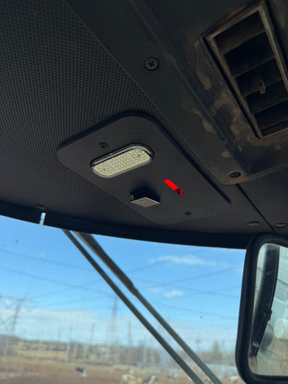 SoundGard Dome Light Panel Replacement, 3D-printed by Farm Sip Supreme, installed