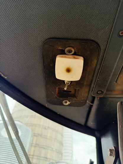 SoundGard Dome Light Panel Replacement, 3D-printed by Farm Sip Supreme, back view