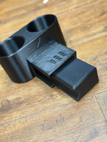 Square Body Chevy CupHolder, 3D-printed by Farm Sip Supreme, installed