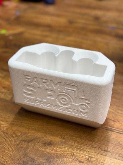Chute Shot Chiller, 3D-printed by Farm Sip Supreme, side view
