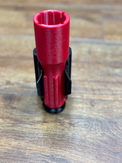 Sprayer Nozzle Tool Holder for service trucks, 3D-printed by Farm Sip Supreme, alternate view