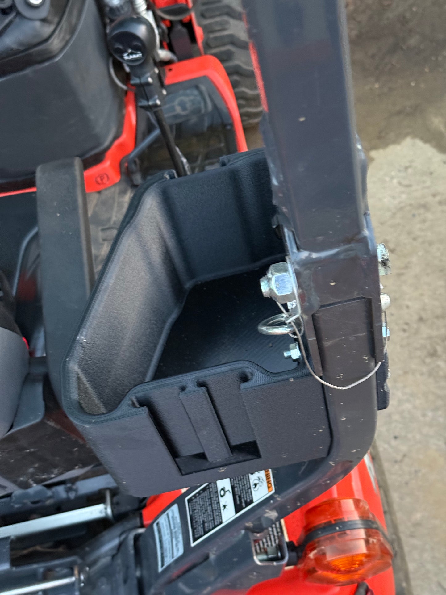Kubota BX series ROPS Bin