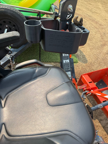 Kubota BX Series ROPS Bin, 3D-printed by Farm Sip Supreme, with parts