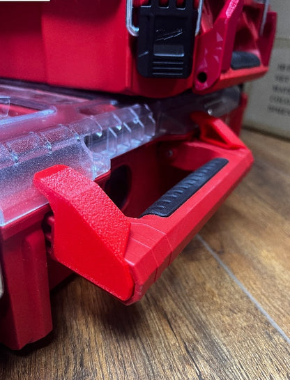 SpillStop for Packout Model 48-22-8430 for service trucks, 3D-printed by Farm Sip Supreme, installed