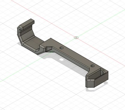 Cuppy Brackets, 3D-printed by Farm Sip Supreme, in the cab