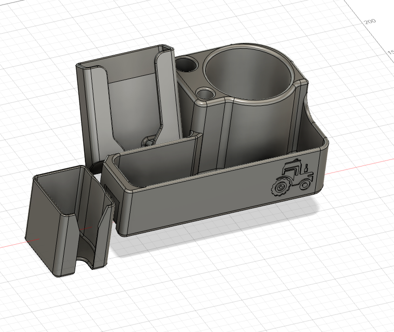 Larson style combine bar mount