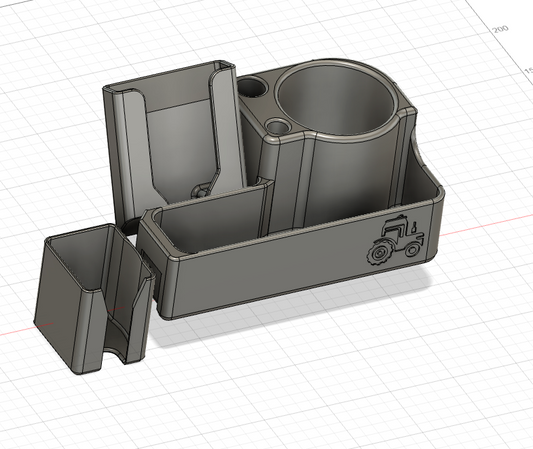 Larson style combine bar mount