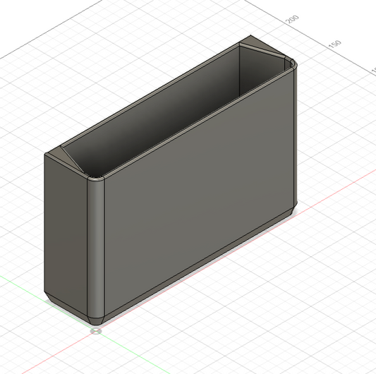 Generic magnetic door bin -