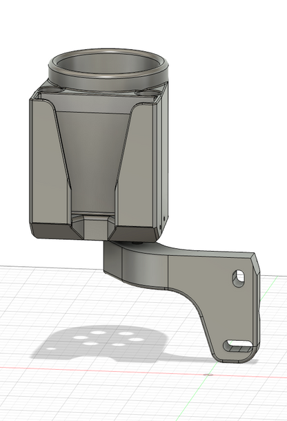 John Deere Five Thousand Series ROPS Bracket, 3D-printed by Farm Sip Supreme