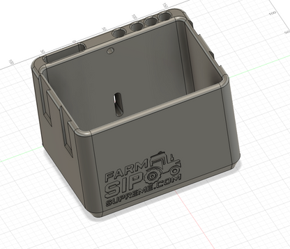 John Deere Big Ol Bin, 3D-printed by Farm Sip Supreme, back view