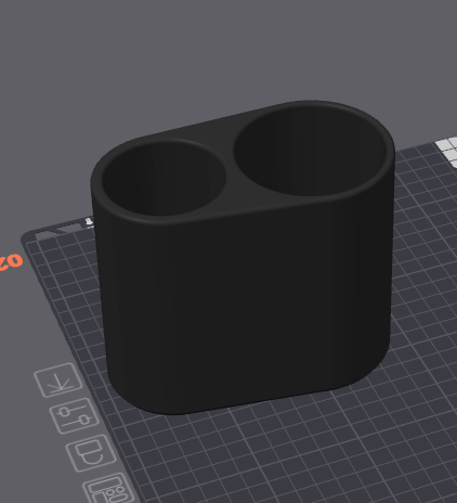 STL - Spray can and Tube of grease holder -