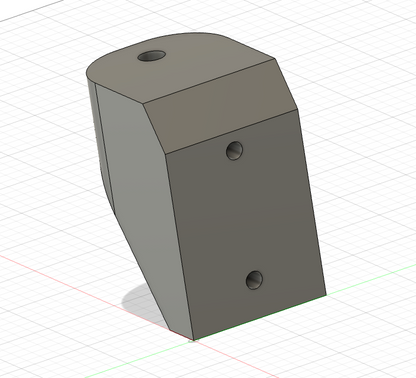Heavy Duty Vertical Surface Mount, 3D-printed by Farm Sip Supreme, installed