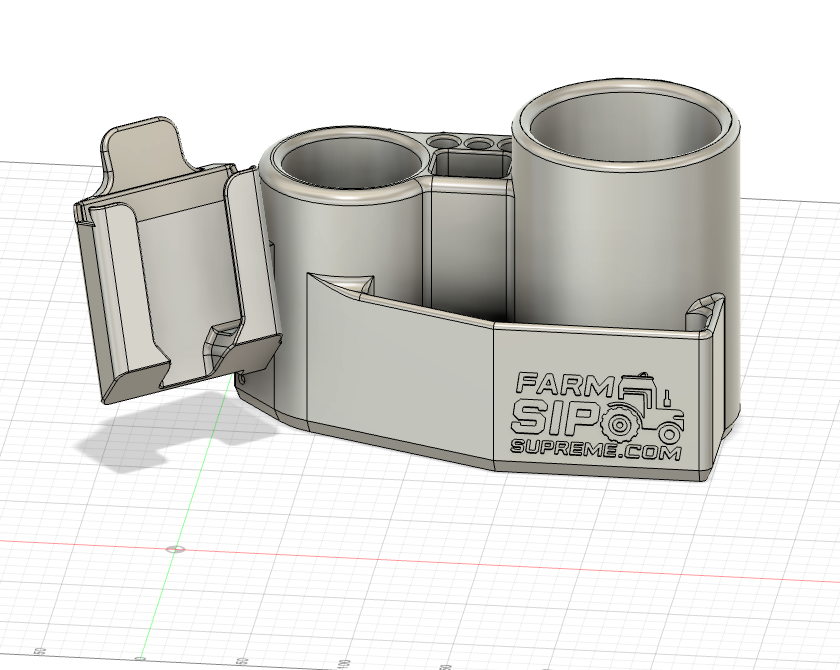 Monitor Bar Cup Tray Phone Holder