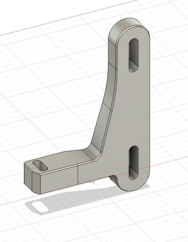 JD 6175R Bracket rear corner