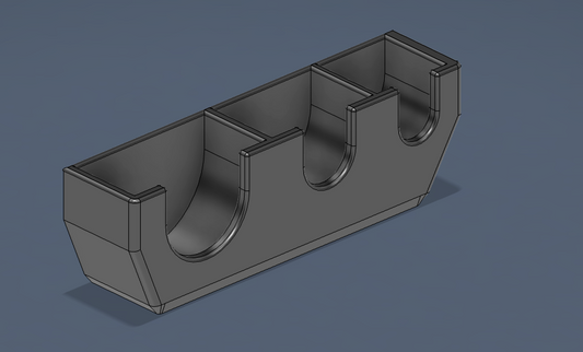 2 - 3 - 4" COMBO DISK Holder Magnetic