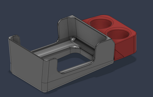 Gott 6 Holder, New Bigger Cups, 3D-printed by Farm Sip Supreme