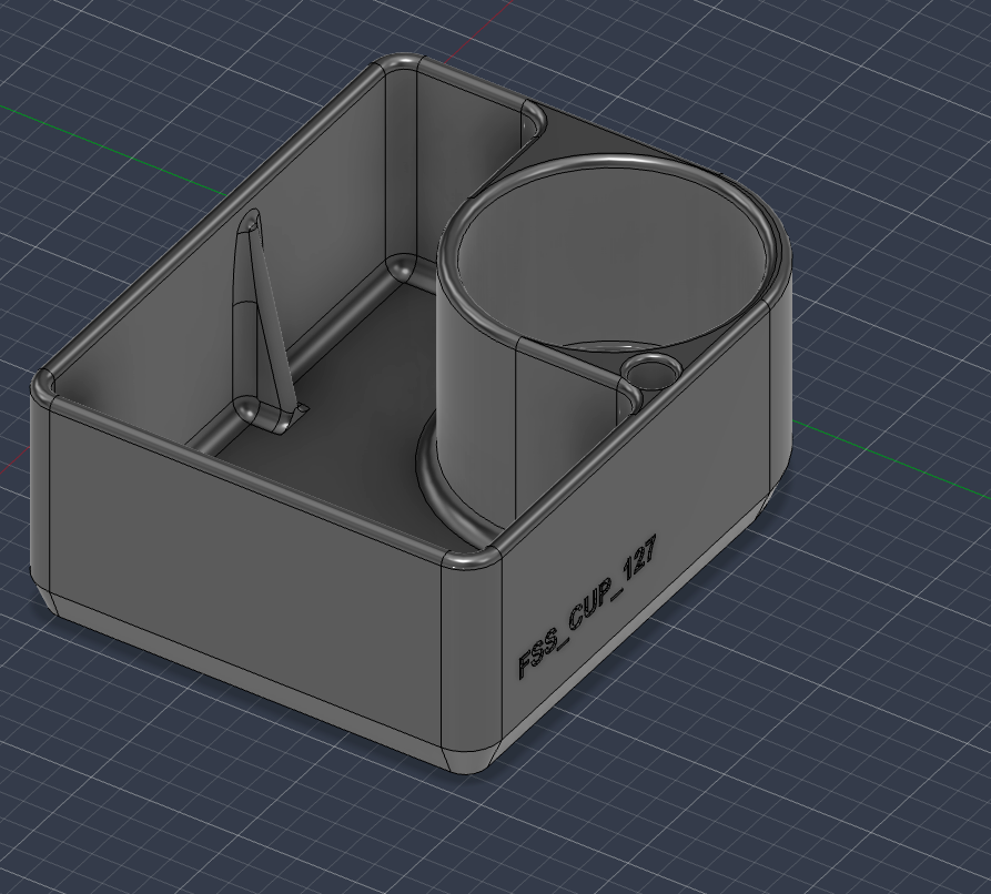 Mini Fender Topper for tractors, 3D-printed by Farm Sip Supreme
