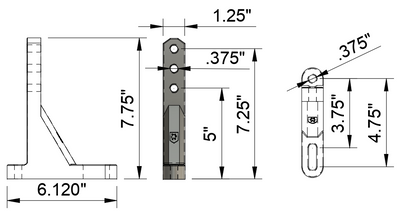 John Deere Corner Post Bracket, 3D-printed by Farm Sip Supreme, installed