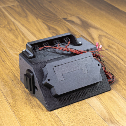 SoundGard 30/40/50 Series Switch Bracket and Switches, 3D-printed by Farm Sip Supreme, in the cab