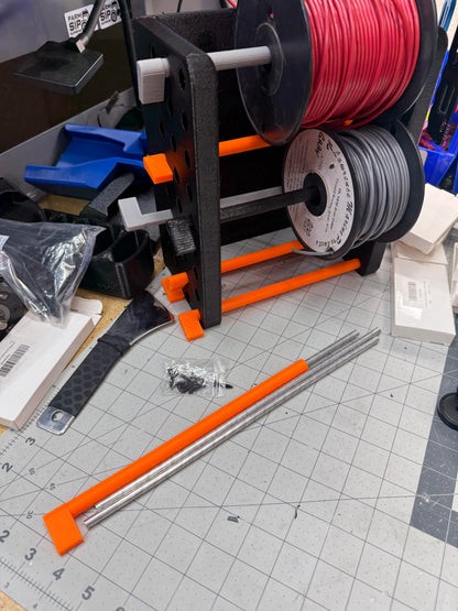 Wire Rack for the shop and farm, 3D-printed by Farm Sip Supreme